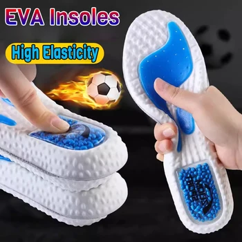 EVA-стелки за обувки, Амортизирующий дезодорант, Дишаща възглавница, спортни стелки за бягане, мъжки и дамски ортопедични стелки