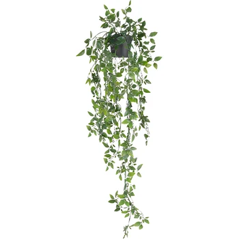Изкуствено растение Евкалипт, Подвесная лоза, Украса градински стени в саксии