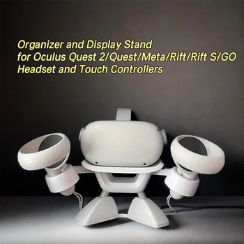 Органайзер и поставка за дисплея на слушалката Oculus Quest 2/Quest / Meta / Rift/ S Rift / GO и сензорни контролери