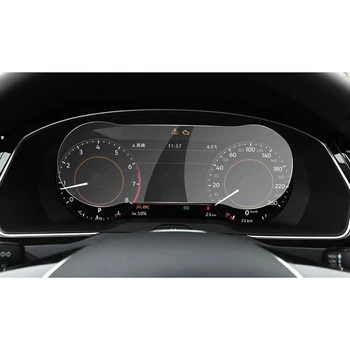 Защитно фолио за екрана Passat B8 12,3 инча 2018 2019 2020 Автомобилен LCD дисплей на арматурното табло, аксесоари за защита на вътрешността на колата