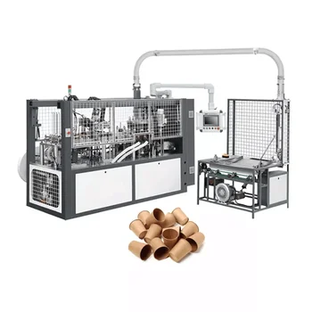 Евтина автоматична машина за производство на хартиени чаши YG, Офис семейна линия за производство на кафе за еднократна употреба хартиени чашки за Италия