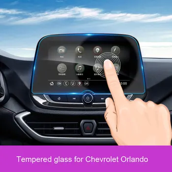 Филм от закалено стъкло за Chevrolet orlando 2018 2019 Аксесоари за сензорен екран с диагонал от 8 инча