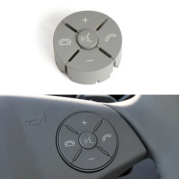 Автомобилна Многофункционална звукова капак бутони на волана за Mercedes-Benz W164 W251 ML GL Class 2010-2012 Аксесоари за автостайлинга