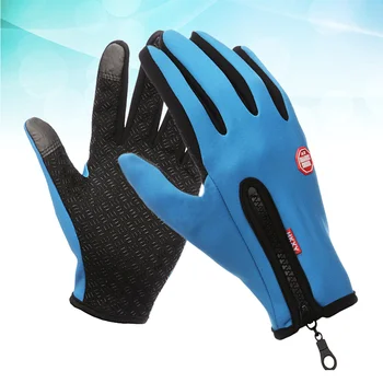 Практични и топли ръкавици, творчески ръкавици със сензорен екран, водоустойчив велосипедни ръкавици за езда, зимни ръкавици за защита от студа за мъже и жени