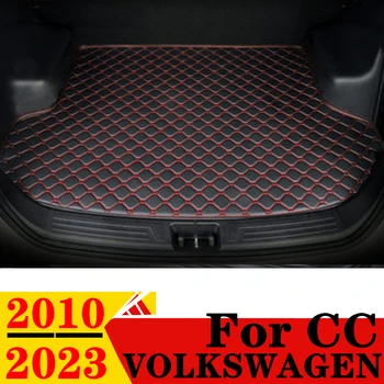 Подложка За Багажник на Кола на Volkswagen VW CC 2022 2023 2020 2021 2019-2010 Плосък Страничната и Задната Защита на Пратката Килим Тампон На Задния Багажник