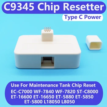 Нулиране на Чип-Ресеттера на Резервоара за Техническо обслужване C9345 за Принтер Epson L18050 L8050 C8000 L8168 L8188 ET 8550 8500 5800 16600 L15150 15160