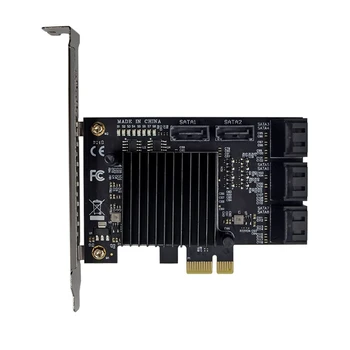 8 Пристанища на Борда разширяване на PCIe PCI EXPRESS for Adapter 3 Конвертор Странично за Конвертиране на Твърд диск сървърен клас