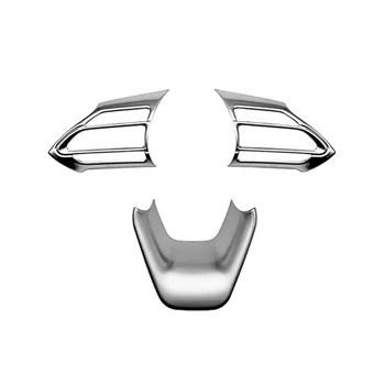 За Toyota AQUA/PRIUS C 2020 2021 Авто ABS Сребро интериора, тампон на волана, корнизи, оформление на автомобила