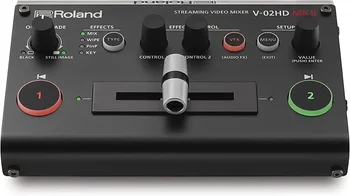 Лятна 50% отстъпка Roland V-02HD MK II - смесител, видео стрийминг