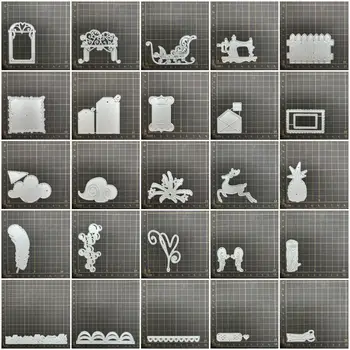 25 видове етикети cloud bubble, шаблони за рязане на метал, шаблони за DIY, scrapbooking, Декоративно щамповане, щанцоване, ръчно изработени