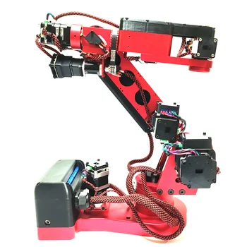 Натоварване 2 КГ Новата Роботизирана Ръка 6 DOF Промишлена Настолна Ръчна Ръка за проекта AR4 AI за обучение на Контролера на двигателя РОС с отворен код