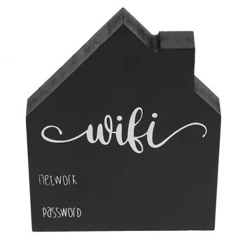 Украсете означения Wifi, украса за баня, безжична мрежа удобства, wooden парола за дома