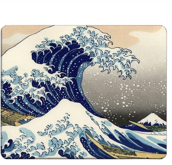 Геймърска Подложка За Мишка Ocean Японски The Great Wave Off Kanagawa Подложка за Мишка за Компютър, Лаптоп, Офис 9,5x7,9 Инча Нескользящая Каучук
