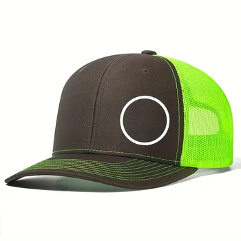 Пролетно бейзболна шапка с ромбовидным принтом, модни окото утконожка, слънчеви шапки на улицата и шапки от дишаща мрежа за мъже и жени