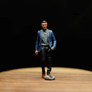Мъж XieTingfeng в мащаб 1:64 Мъжка Фигура на Модел с Аксесоари за сцената Герой Кукла от смола Играчка