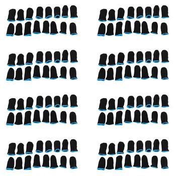 18-контактни ръкав за пръстите от въглеродни влакна за мобилни игри PUBG (128 бр.)