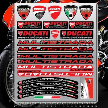 За стикер Ducati Multistrada стикер на каската с логото на резервоар